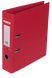 Папка-регистратор двухсторонняя ELITE, А4, ширина торца 70 мм, красная