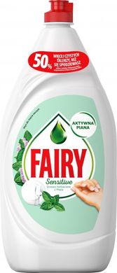 Средство д/посуды FAIRY Нежные руки 1.35л Чайное дерево и мята