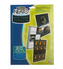 Матовые вкладыши NEATO в коробки Simline для CD/DVD дисков
