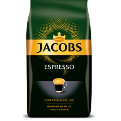 Кофе в зернах Jacobs Espresso, 1000г , пакет