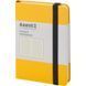 Книга записна Partner, 95*140, 96арк, кліт, жовта