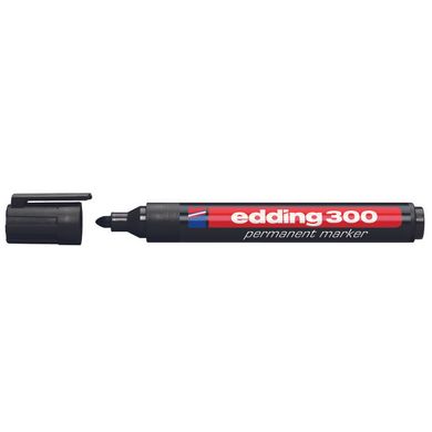 Маркер Permanent e-300 1,5-3 мм круглий чорний