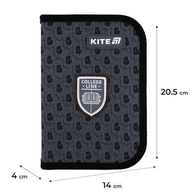 Пенал Kite 1 від., 2 відв., без наповнення 622 College Line