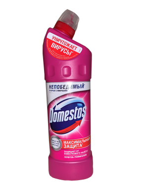 Засіб чистячий для туалету DOMESTOS 1л Рожевий шторм