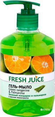 Гель-мыло жидкое FRESH JUICE 460 мл Green Tangerine&Palmarosa (зеленый мандарин и пальмароза)
