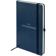 Книга записна Partner Lux, 125*195, 96арк, кл, син,Ukrainian