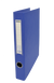 Папка-реєстратор двосторонняороння, 2 D-обр.кільця, А4, ширина торця 40 мм, чорна, Синій