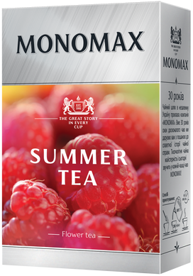 Чай бленд квіткового і фруктового 80г, лист, SUMMER TEA, МОNОМАХ