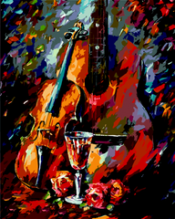 Картина за номерами " Музика на двох", 40*50, ART Line