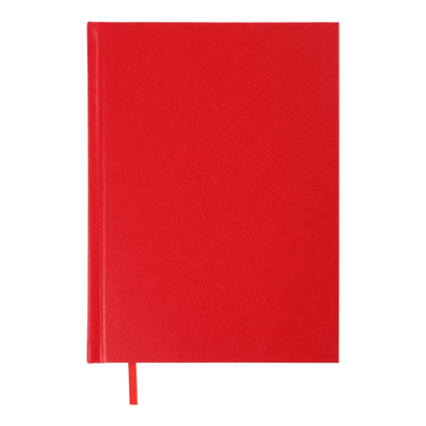 Щоденник недатований STRONG, A5, червоний, штучна шкіра