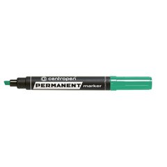Маркер Permanent 8576 1-4,6 мм клиноподібний зелений