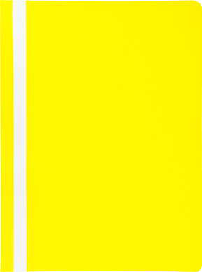 Папка-швидкозшивач з механізмом "вусики", JOBMAX, А4, 110/110 мкм, жовта