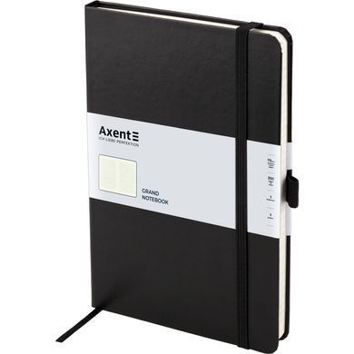 Книга записная Partner Grand, 295*210, 100 л, кл, черная
