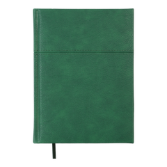 Щоденник недатований ORION, A5, зелений, штучна шкіра