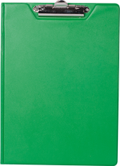 Кліпборд-папка, А4, PVC, зелений
