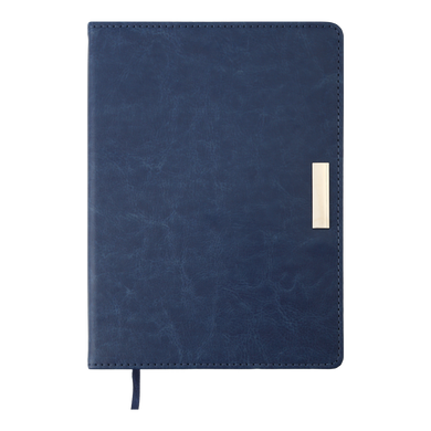 Щоденник недатований SALERNO, A5, синій, штучна шкіра