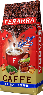 Кофе в зёрнах 1000г, CAFFE CUBA LIBRE с клапаном, FERARRA