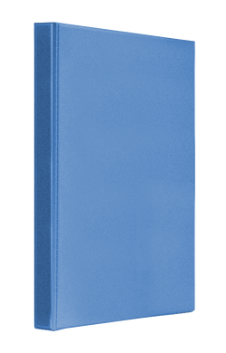 Папка "Панорама", А4, ширина торця 70 мм, т.-синій
