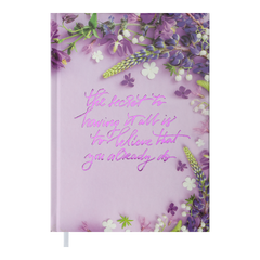 Щоденник недат. PRETTY, A5, фіолетовий