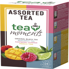Набір чаю 4 смаки*1.6г*6, 24 сашет, "Assorted Tea", Tea Moments