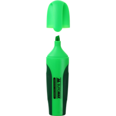 Текст-маркер NEON, зелений, 2-4 мм, з гум. вставками