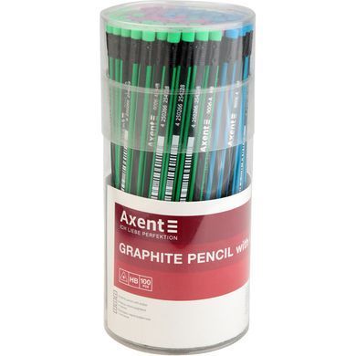 Карандаш графитный Axent 9006-A, НВ