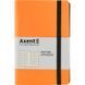 Книга записна Partner Soft, 125*195, 96 аркушів, клітинка, помаранчев