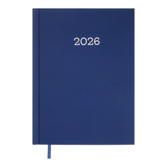 Щоденник датов. поліграфічний MONOCHROME 2026 , A5, синій