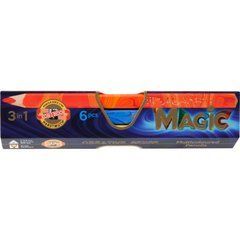 Олівці кольорові MAGIC, 6 шт.
