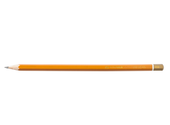 Олівець графітовий PROFESSIONAL 2H, жовтий, без гумки, туба - 144 шт.