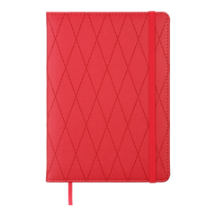 Щоденник недатований CASTELLO, A5, червоний, штучна шкіра