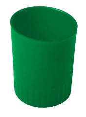 Стакан пластиковий для письмового приладдя, JOBMAX, зелений