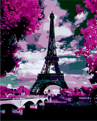 Картина за номерами "Весна в Парижі", 40*50, ART Line