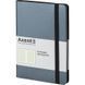 Книга записная Partner Soft, 125*195, 96 л, кл, сереб-синий