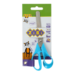 Ножиці дитячі 152 мм з пластиковими 3D-ручками, сині, KIDS Line