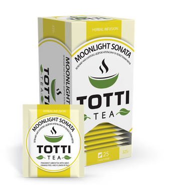 Чай трав’яний TOTTI Tea «Місячна Соната», пакетований, 1,5г*25*32