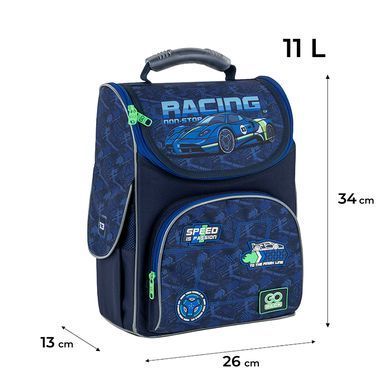 Рюкзак GoPack Education каркасний 5001S-6 Racing