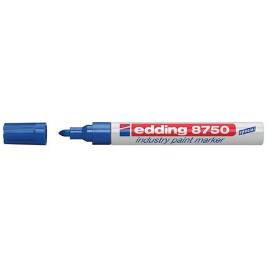 Маркер лаковий синій Industry Paint e-8750 для написів в агресивних умовах