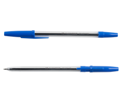 Ручка кулькова NORMA, JOBMAX, 0.7 мм, пласт.корпус, сині чорнила