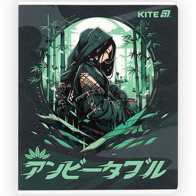 Зошит 48 арк., кл., софт тач + УФ лак, Kite Anime