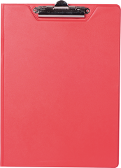 Клипборд-папка, А4, PVC, красный