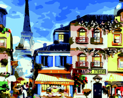 Картина за номерами "Париж", 40*50, ART Line