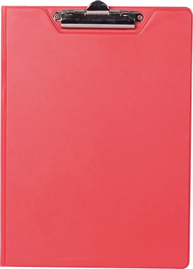 Кліпборд-папка, А4, PVC, червоний