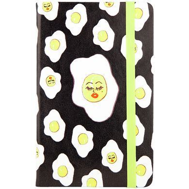 Книга записна Partner BBH, 125*195, 96 аркушів, клітинка, Eggs