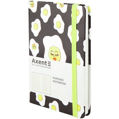 Книга записна Partner BBH, 125*195, 96 аркушів, клітинка, Eggs