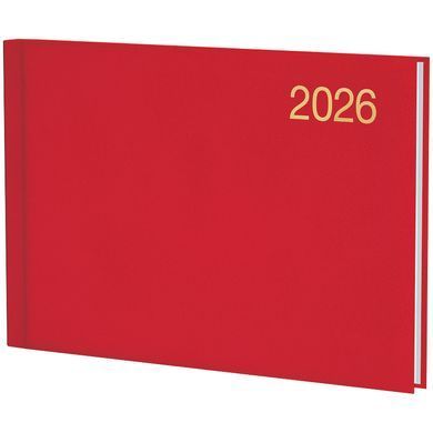 Щотижневик 2026 кишеньк. Miradur з/т червоний