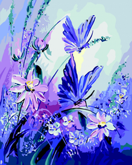 Картина за номерами "Метелики", 40*50, ART Line