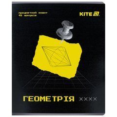Зошит предметн. 48 арк., кл., гібр лак+УФ, Techno, геометрія
