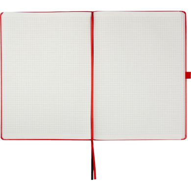 Книга записна Partner Grand, 210*295, 100 арк, кліт, червона