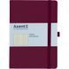 Книга записна Partner Prime, 145*210, 96арк, кліт, винна